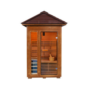 Sunray Bristow 2-Person Outdoor Traditional Sauna w/Window