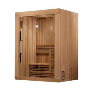 Golden Designs "Sundvall Edition" 2-Person Traditional Steam Sauna | GDI-7289-01