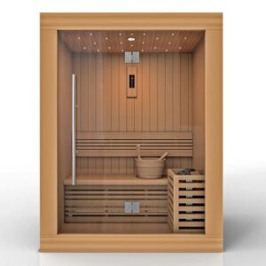 Golden Designs "Sundvall Edition" 2-Person Traditional Steam Sauna | GDI-7289-01