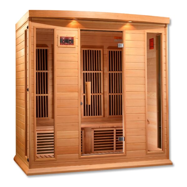Golden Designs Maxxus 4-Person FAR Infrared Sauna - Low EMF | MX-K406-01