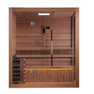 Golden Designs "Forssa Edition" 3 Person Indoor Traditional Steam Sauna | GDI-7203-01