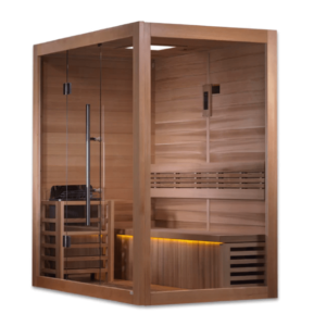 Golden Designs "Forssa Edition" 3 Person Indoor Traditional Steam Sauna | GDI-7203-01
