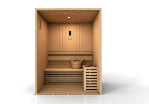 Golden Designs "Sundvall Edition" 2-Person Traditional Steam Sauna | GDI-7289-01