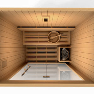 Golden Designs "Sundvall Edition" 2-Person Traditional Steam Sauna | GDI-7289-01