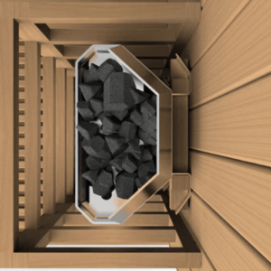 Golden Designs "Sundvall Edition" 2-Person Traditional Steam Sauna | GDI-7289-01